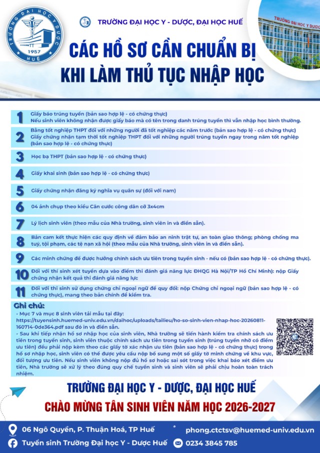 Hồ sơ nhập học